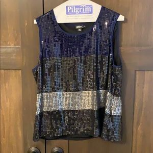 DKNY sequin top. Excellent condition.